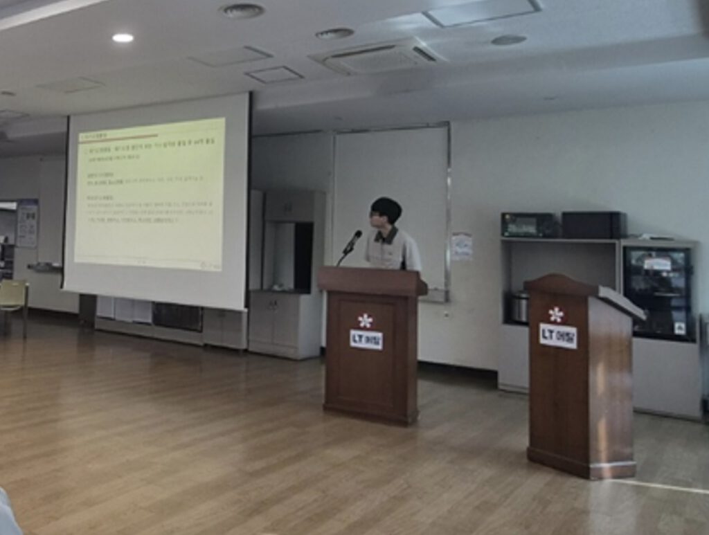 환경안전팀, 8월 월례조례서 사업장 대기환경 교육 실시